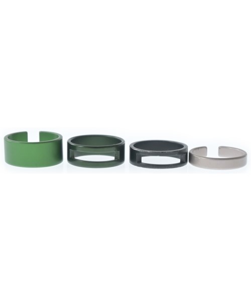 ISSEY MIYAKE（イッセイミヤケ）リング 緑 サイズ:-(13号位) メンズ/2200630515204