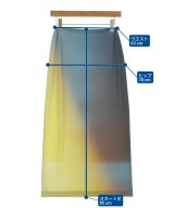 ISSEY MIYAKE（イッセイミヤケ）ロング・マキシ丈スカート 紺 サイズ:2(M位) レディース/2200621428070