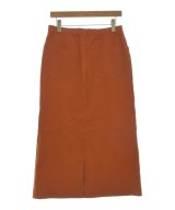 ISSEY MIYAKE（イッセイミヤケ）ロング・マキシ丈スカート オレンジ サイズ:L レディース/2200642348036