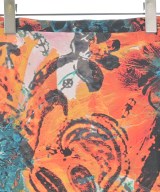 ISSEY MIYAKE（イッセイミヤケ）ロング・マキシ丈スカート その他（柄物・カラフル） サイズ:3(L位) レディース/2200642348043