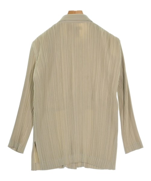 ISSEY MIYAKE（イッセイミヤケ）カジュアルジャケット ベージュ サイズ:L レディース/2200642348067
