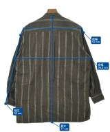 ISSEY MIYAKE（イッセイミヤケ）カジュアルシャツ 茶 サイズ:M メンズ/2200644157063