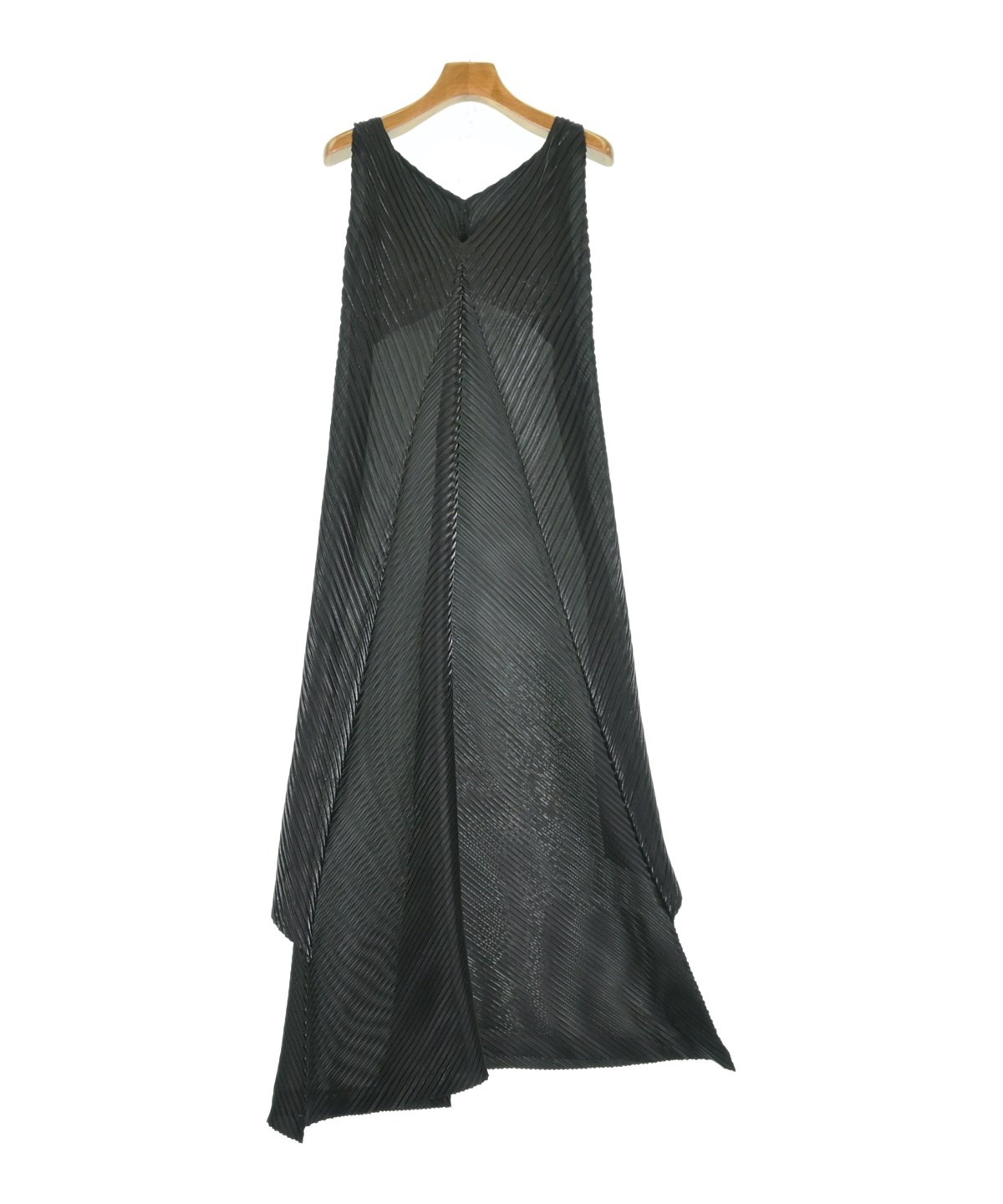 【新品】ISSEY MIYAKEイッセイミヤケ・me黒系・レギンス　Lサイズ ISSEY MIYAKE（イッセイミヤケ）ワンピース 黒 サイズ:2(M位