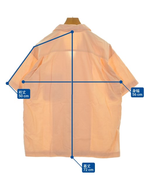 ISSEY MIYAKE（イッセイミヤケ）カジュアルシャツ オレンジ サイズ:M メンズ/2200621698015