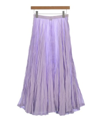 日本製美品イッセイミヤケ スカート 2 パープル色 日本製美品イッセイ