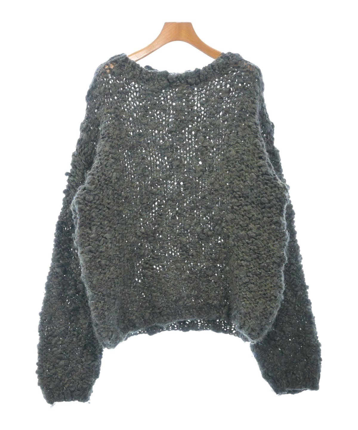 新品】イッセイミヤケ　セーターWOOL SHELL KNIT グレー　KO340 新品】イッセイミヤケ セーターWOOL SHELL KNIT グレー KO340 新品