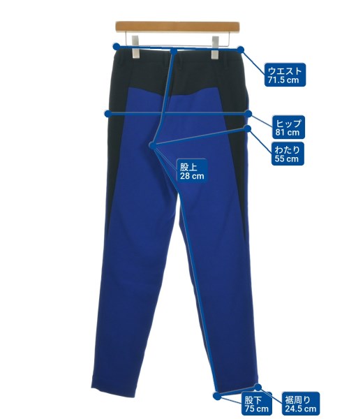 ISSEY MIYAKE（イッセイミヤケ）スラックス 青 サイズ:2(M位) レディース/2200628605047