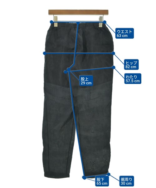 ISSEY MIYAKE（イッセイミヤケ）スラックス 黒 サイズ:M レディース/2200629300057