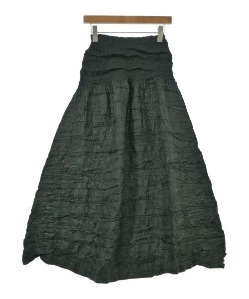 ISSEY MIYAKE（イッセイミヤケ）ロング・マキシ丈スカート 緑 サイズ:M レディース/2200626999162