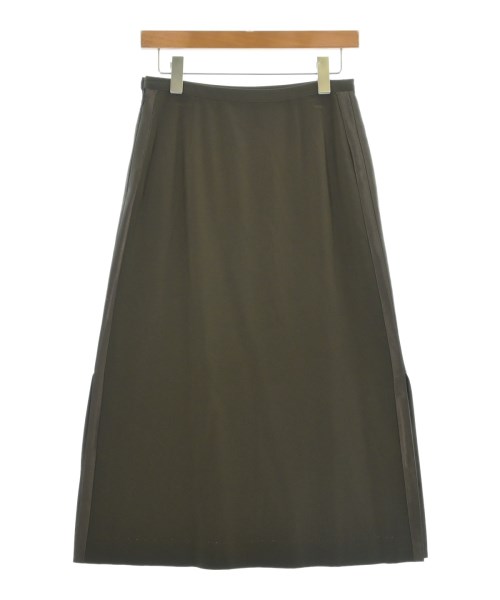 ISSEY MIYAKE（イッセイミヤケ）ロング・マキシ丈スカート 茶 サイズ:2(M位) レディース/2200629801172
