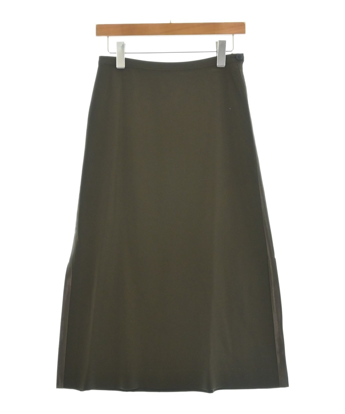 ISSEY MIYAKE（イッセイミヤケ）ロング・マキシ丈スカート 茶 サイズ:2