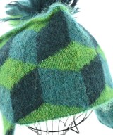 ISSEY MIYAKE（イッセイミヤケ）ニットキャップ・ビーニー 緑 サイズ:- レディース/2200630376058