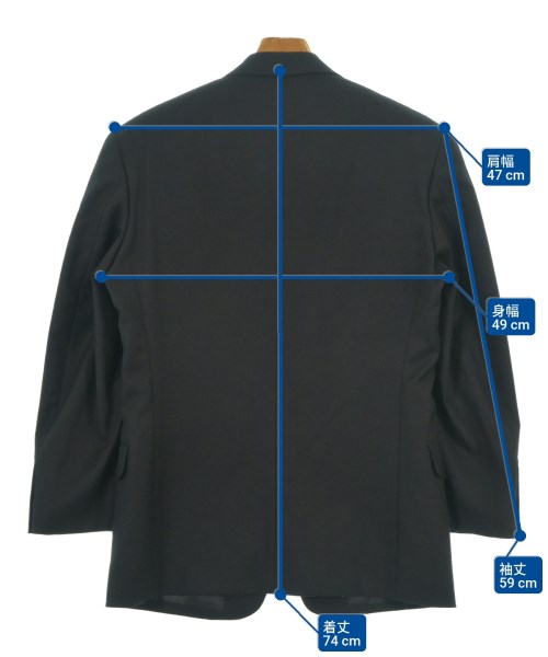 ISSEY MIYAKE（イッセイミヤケ）テーラードジャケット 紺 サイズ:4(XL位) メンズ/2200632873029