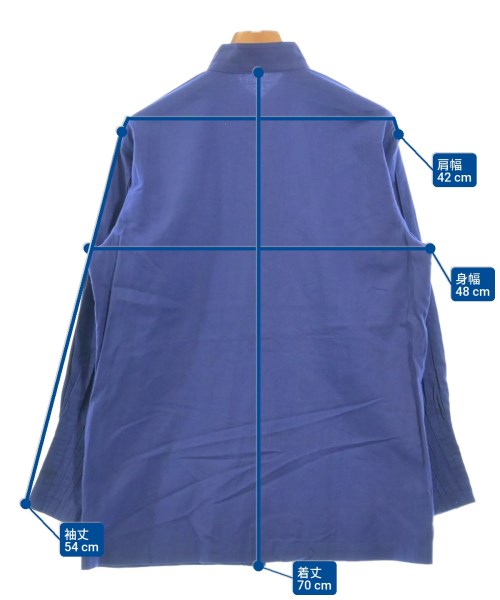 ISSEY MIYAKE（イッセイミヤケ）カジュアルシャツ 紫 サイズ:9(M位) レディース/2200630146040