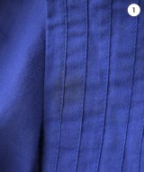 ISSEY MIYAKE（イッセイミヤケ）カジュアルシャツ 紫 サイズ:9(M位) レディース/2200630146040