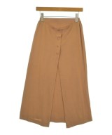 ISSEY MIYAKE（イッセイミヤケ）ロング・マキシ丈スカート オレンジ サイズ:9(M位) レディース/2200630146194