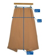 ISSEY MIYAKE（イッセイミヤケ）ロング・マキシ丈スカート オレンジ サイズ:9(M位) レディース/2200630146194