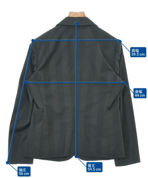 ISSEY MIYAKE（イッセイミヤケ）テーラードジャケット 黒 サイズ:2(M位) レディース/2200609590089