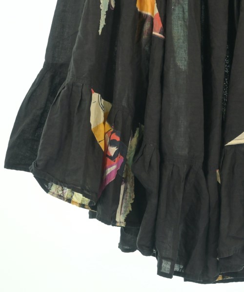 ISSEY MIYAKE（イッセイミヤケ）ひざ丈スカート 黒 サイズ:-(S位) レディース/2200610252037