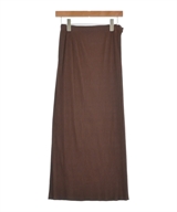 ISSEY MIYAKE（イッセイミヤケ）ロング・マキシ丈スカート 茶 サイズ:3(L位) レディース/2200612578166