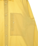 ISSEY MIYAKE（イッセイミヤケ）カジュアルシャツ 黄 サイズ:2(M位) メンズ/2200613065030