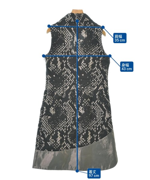 ISSEY MIYAKE（イッセイミヤケ）ワンピース 黒 サイズ:-(M位) レディース/2200610326028