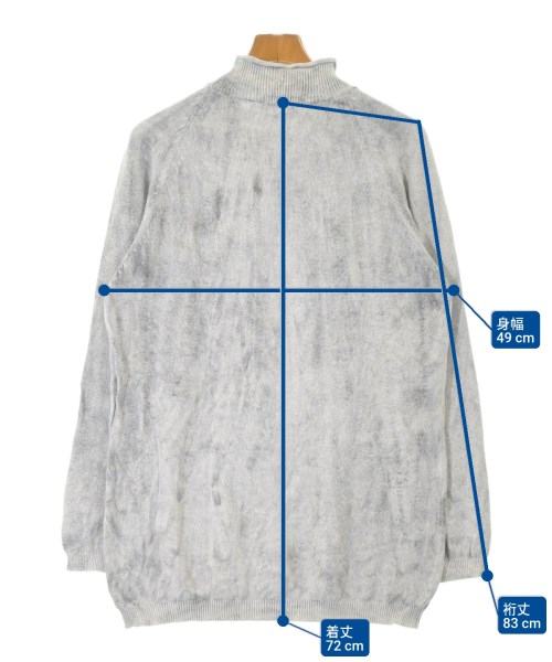 ISSEY MIYAKE（イッセイミヤケ）ニット・セーター グレー サイズ:M メンズ/2200614711073