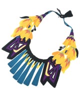 ISSEY MIYAKE（イッセイミヤケ）ネックレス 黄 サイズ:- レディース/2200611226556