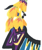 ISSEY MIYAKE（イッセイミヤケ）ネックレス 黄 サイズ:- レディース/2200611226556