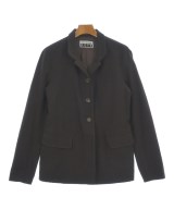 ISSEY MIYAKE FETE（イッセイミヤケフェット）カジュアルジャケット 茶 サイズ:3(L位) レディース/2200619658038