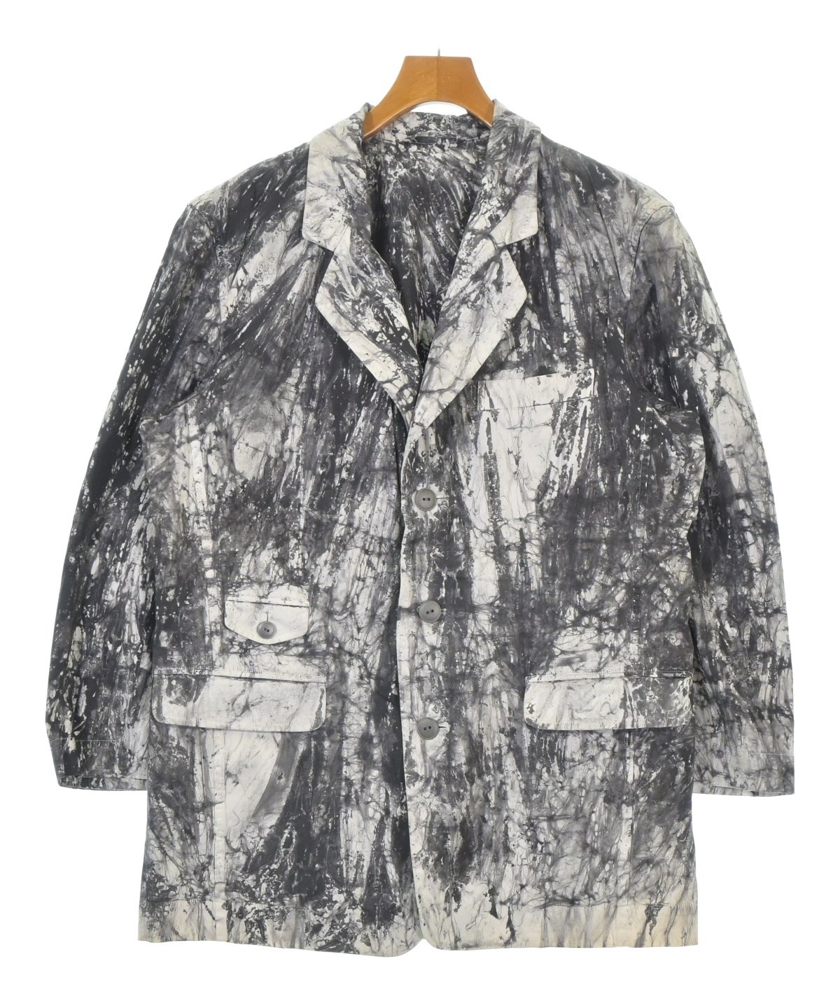 ISSEY MIYAKE（イッセイミヤケ）カジュアルジャケット グレー サイズ:M