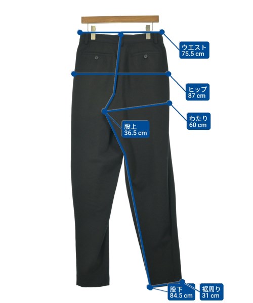 ISSEY MIYAKE（イッセイミヤケ）スラックス 黒 サイズ:L メンズ/2200669630107