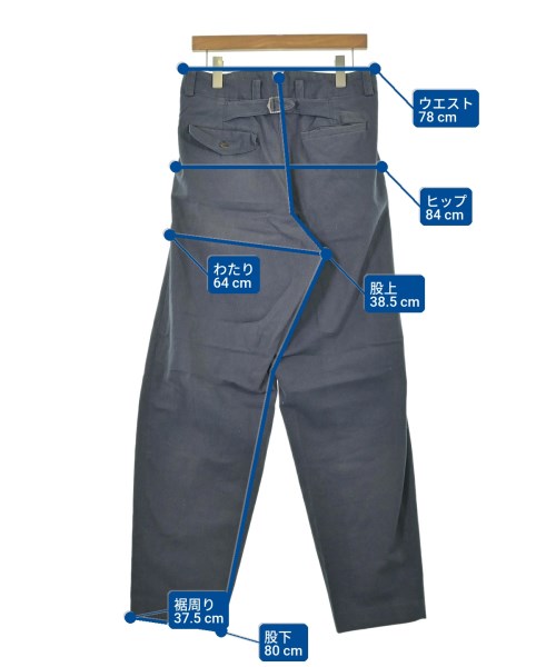 ISSEY MIYAKE（イッセイミヤケ）スラックス 紺 サイズ:L メンズ/2200669630152