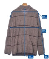 ISSEY MIYAKE（イッセイミヤケ）カーディガン 赤 サイズ:2(M位) メンズ/2200673948014