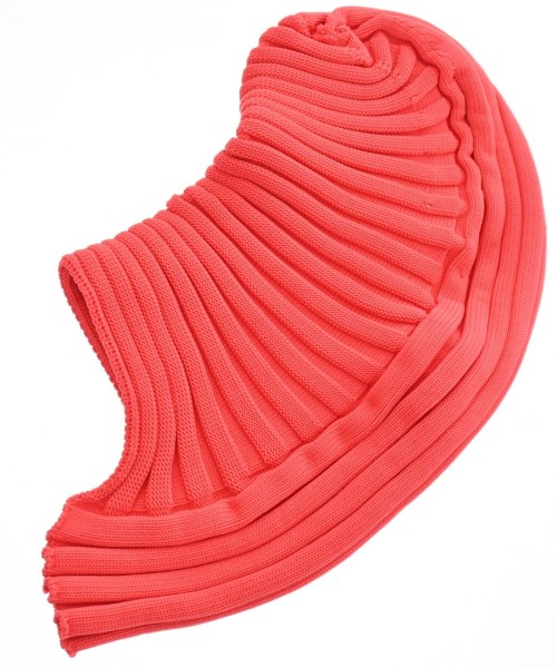 ISSEY MIYAKE（イッセイミヤケ）ニットキャップ・ビーニー 赤 サイズ:- レディース/2200676344059