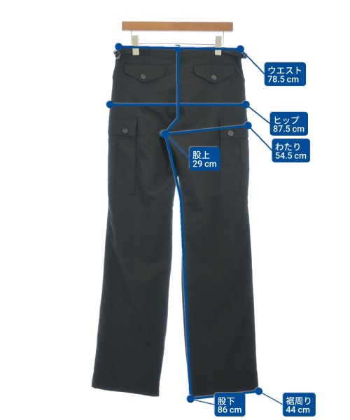 ISSEY MIYAKE（イッセイミヤケ）カーゴパンツ 黒 サイズ:2(M位) メンズ/2200679725107