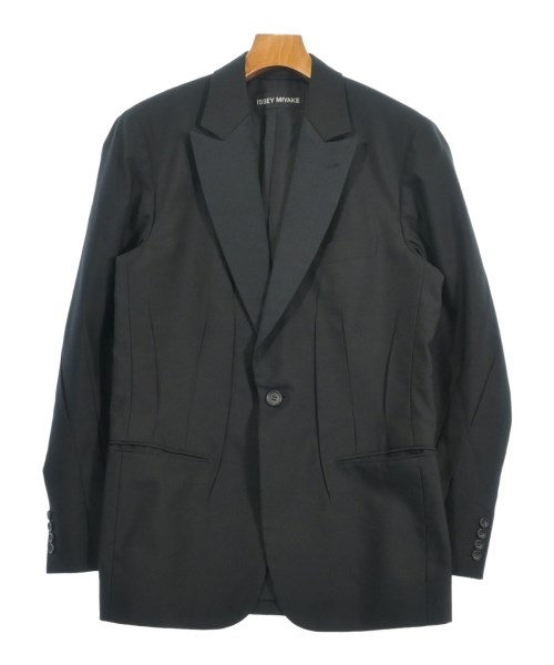 ISSEY MIYAKE(イッセイミヤケ)テーラードジャケット 黒 サイズ:3(L位)/2200680578044