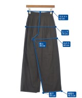ISSEY MIYAKE（イッセイミヤケ）スラックス 茶 サイズ:M レディース/2200694849031
