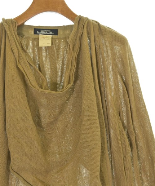 ISSEY MIYAKE（イッセイミヤケ）ブラウス 茶 サイズ:L レディース/2200690000139