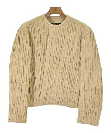 ISSEY MIYAKE（イッセイミヤケ）ノーカラージャケット ベージュ サイズ
