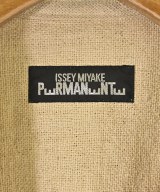 ISSEY MIYAKE（イッセイミヤケ）ノーカラージャケット ベージュ サイズ:M レディース/2200690000184