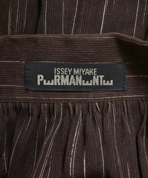 ISSEY MIYAKE（イッセイミヤケ）カジュアルシャツ 茶 サイズ:M レディース/2200690000191