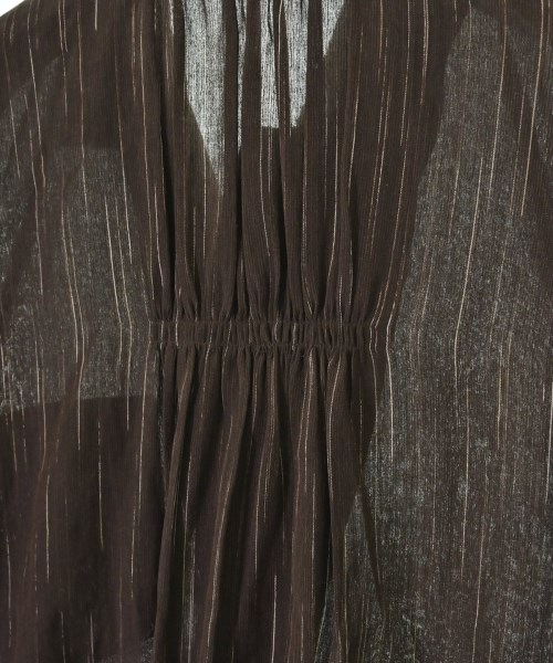 ISSEY MIYAKE（イッセイミヤケ）カジュアルシャツ 茶 サイズ:M レディース/2200690000191