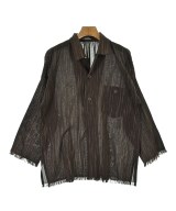 ISSEY MIYAKE（イッセイミヤケ）カジュアルシャツ 茶 サイズ:M レディース/2200690000191