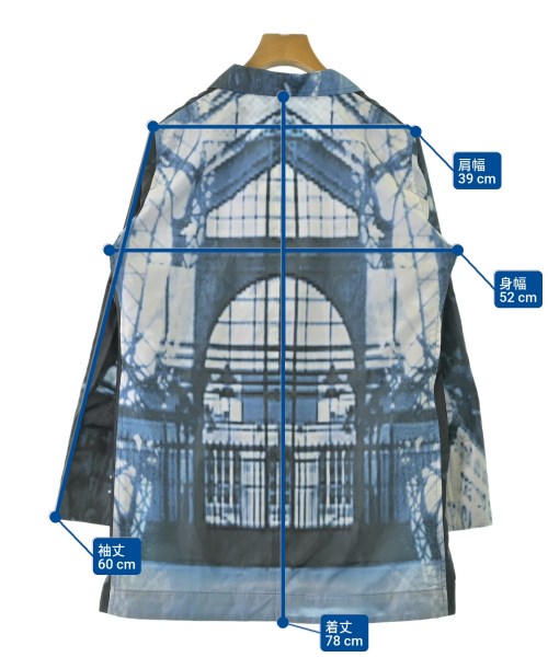 ISSEY MIYAKE（イッセイミヤケ）ステンカラーコート その他（柄物・カラフル） サイズ:2(M位) レディース/2200693799023