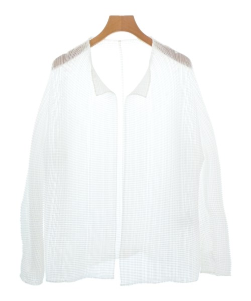 ISSEY MIYAKE(イッセイミヤケ)ブラウス 白 サイズ:2(M位)/2200698714014