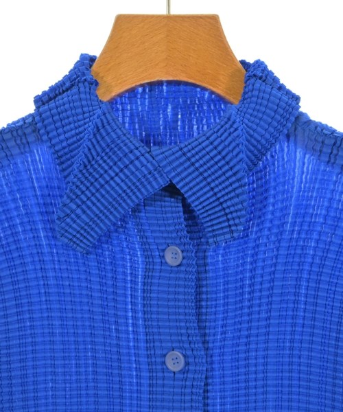 ISSEY MIYAKE（イッセイミヤケ）ブラウス 青 サイズ:-(XS位) レディース/2200696441141