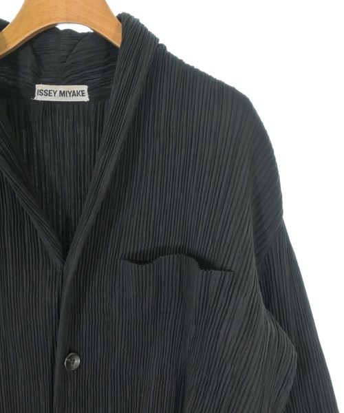 ISSEY MIYAKE（イッセイミヤケ）ジャケット 黒 サイズ:M レディース/2200695310134