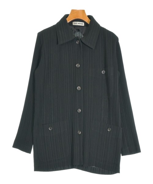 ISSEY MIYAKE(イッセイミヤケ)カジュアルジャケット 黒 サイズ:M/2200700362011