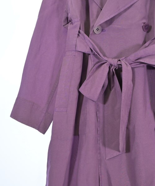 ISSEY MIYAKE（イッセイミヤケ）トレンチコート 紫 サイズ:2(M位) レディース/2200700886012